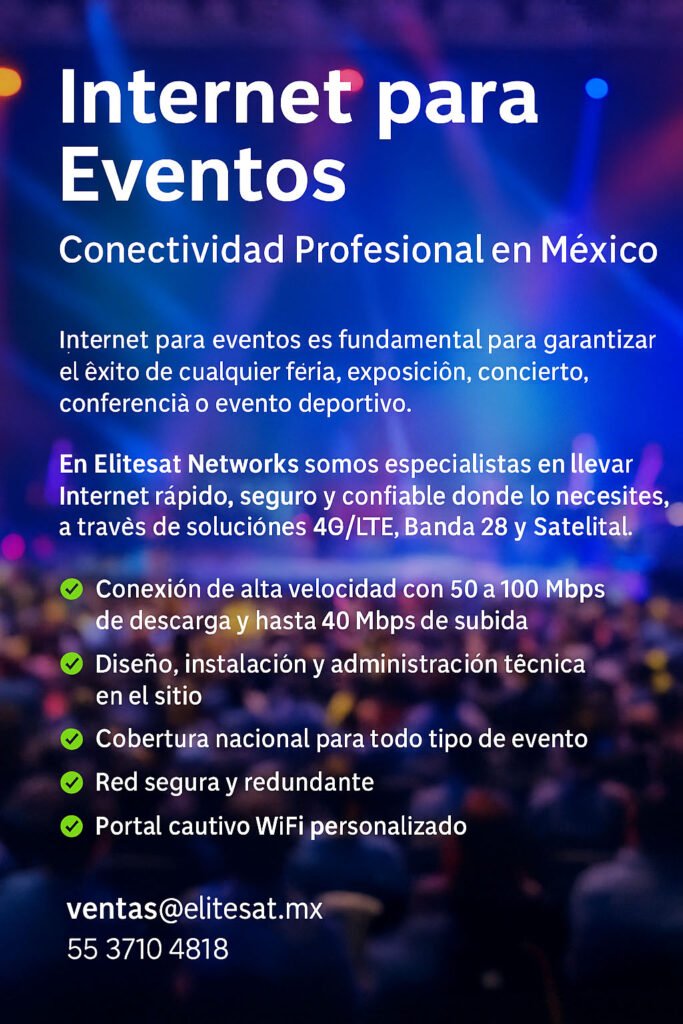 internet para eventos internet para eventos